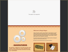 Tablet Screenshot of magic-wagon.com
